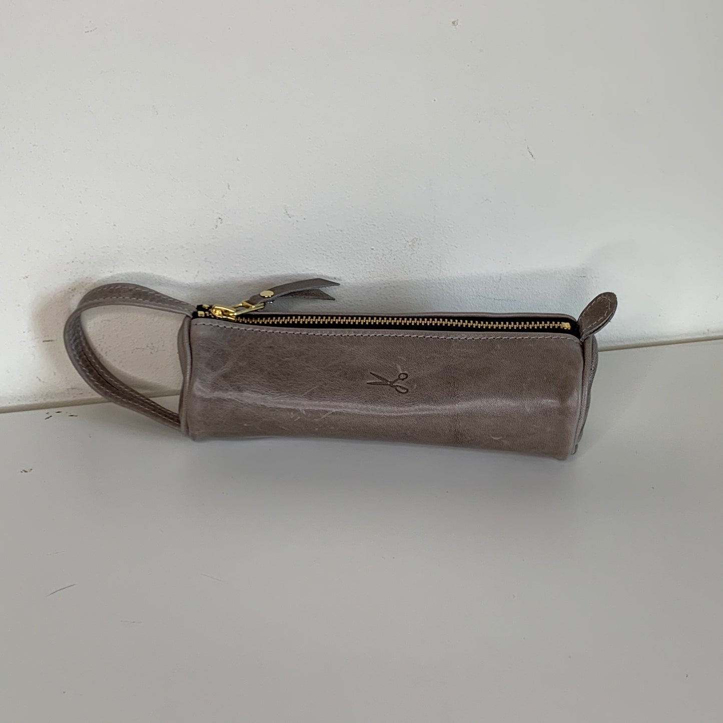 Small Signature Leather Pouch