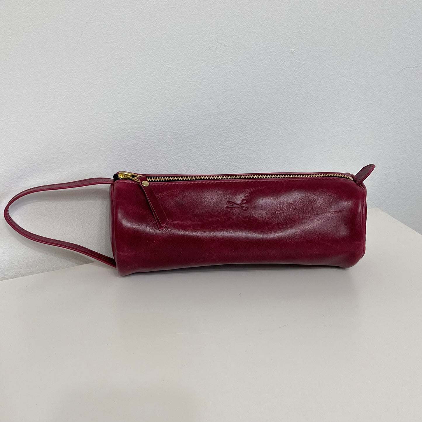 Large Signature Leather Pouch