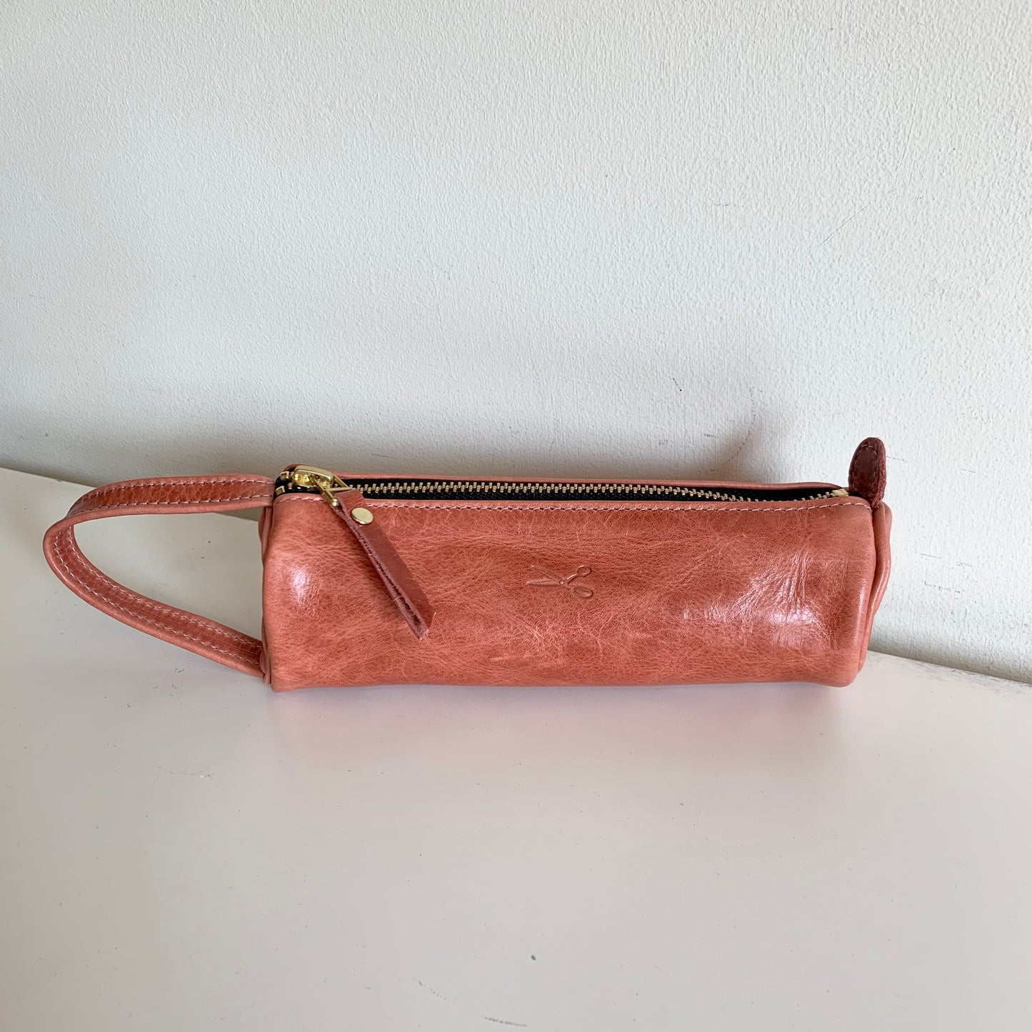 Small Signature Leather Pouch