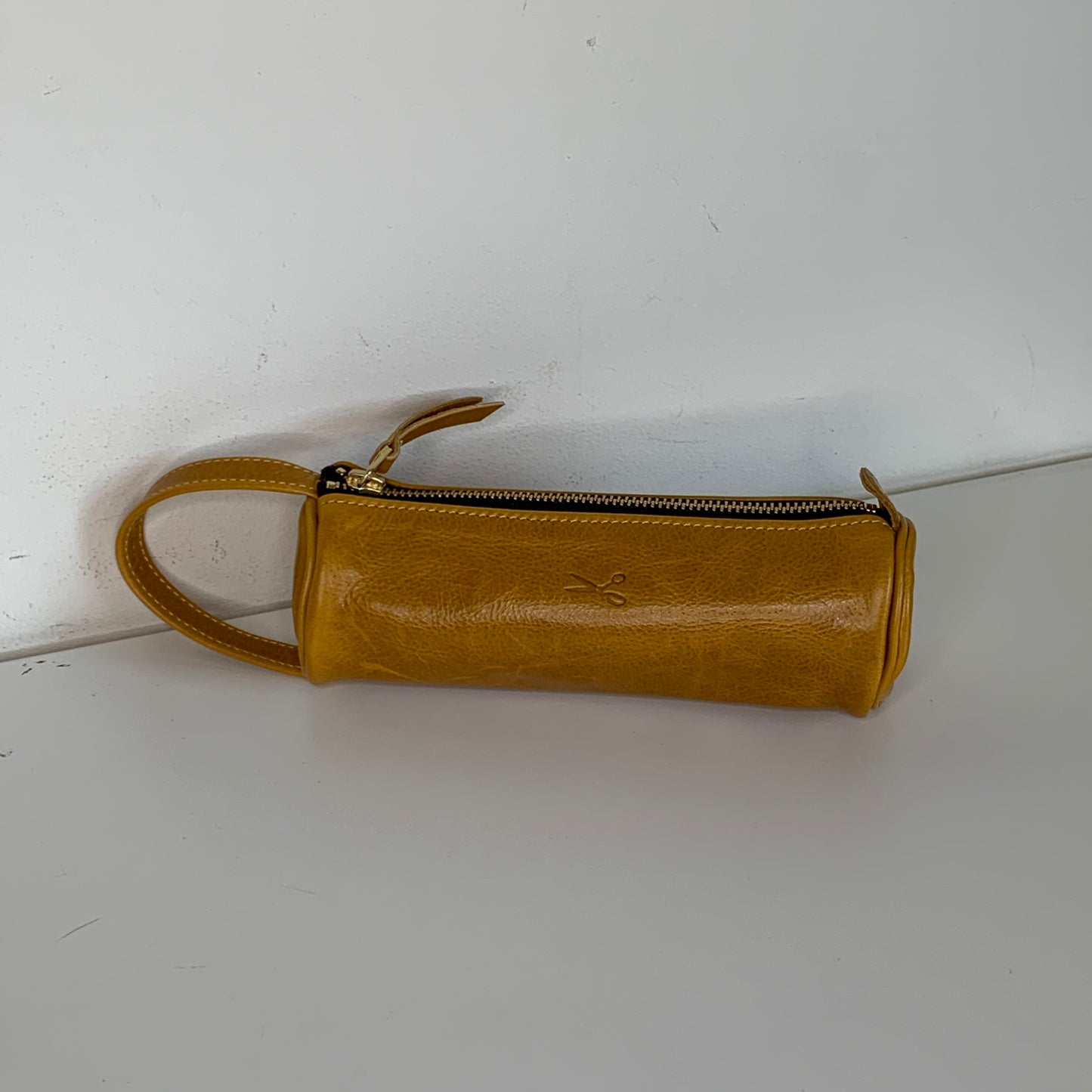 Small Signature Leather Pouch